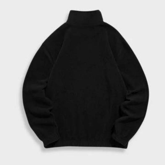 Stilvolles Sweatshirt mit hohem Kragen