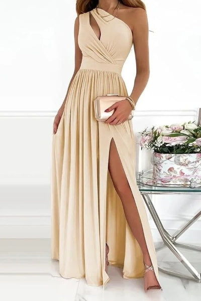 Novella elegantes Partykleid mit einer Schulter