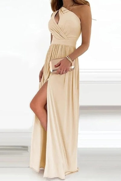 Novella elegantes Partykleid mit einer Schulter