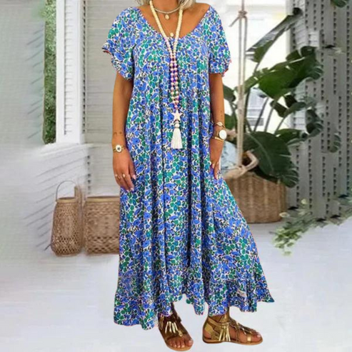 Klassisches Maxikleid im Boho-Stil