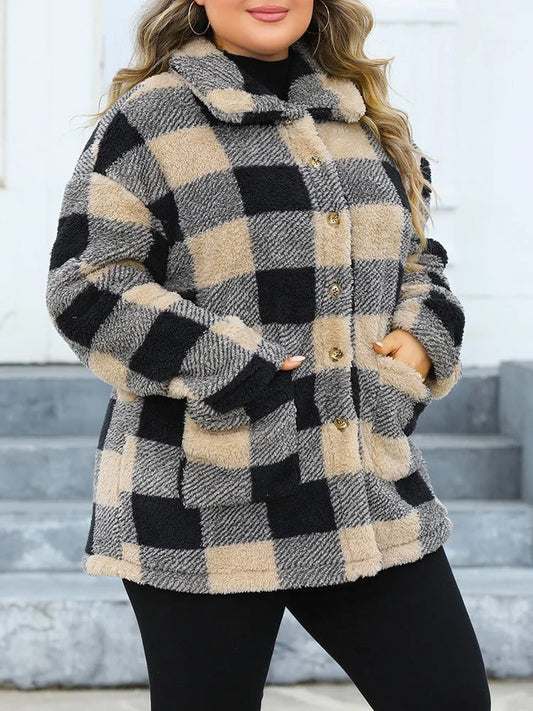 Anneliese® | Kuschelige Karojacke