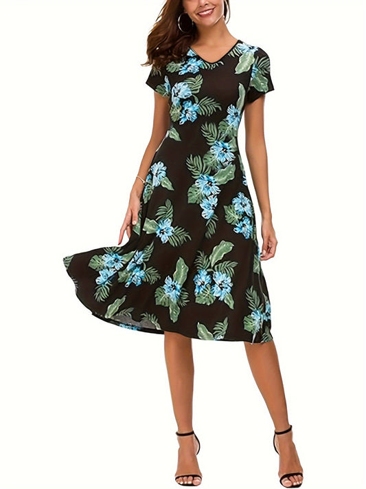 Florales Kleid für Damen