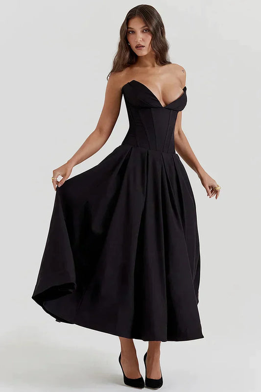 Elegant Strapless Jurk voor Iconische Schoonheid