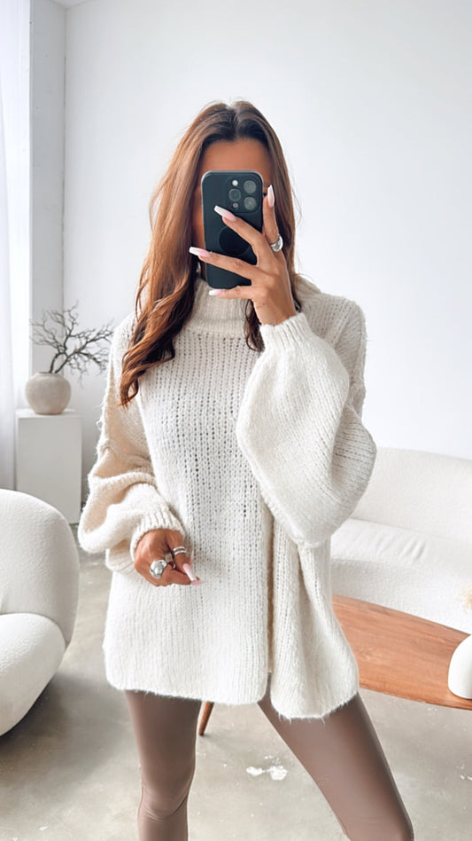 Ultra Oversize Kuschel Pullover