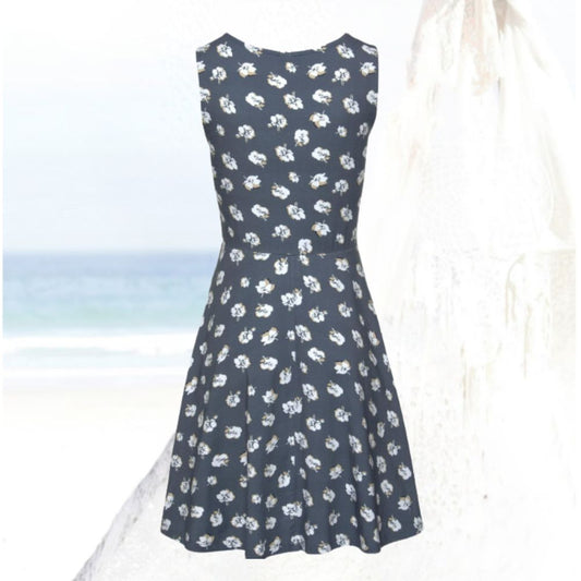 Strandkleid mit Blumen | Aleta