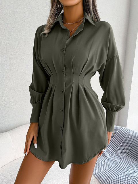 Klassische Bluse Damen Kleid