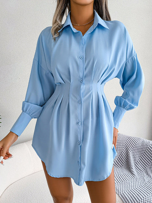 Klassische Bluse Damen Kleid