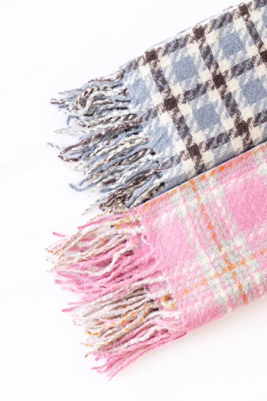 Cozy Moments Plaid Scarf