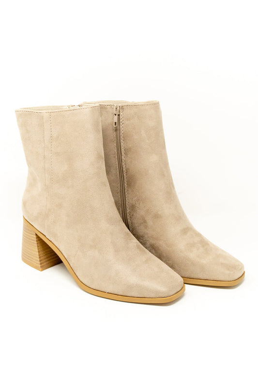 Classic Allure Stacked Heel Boot