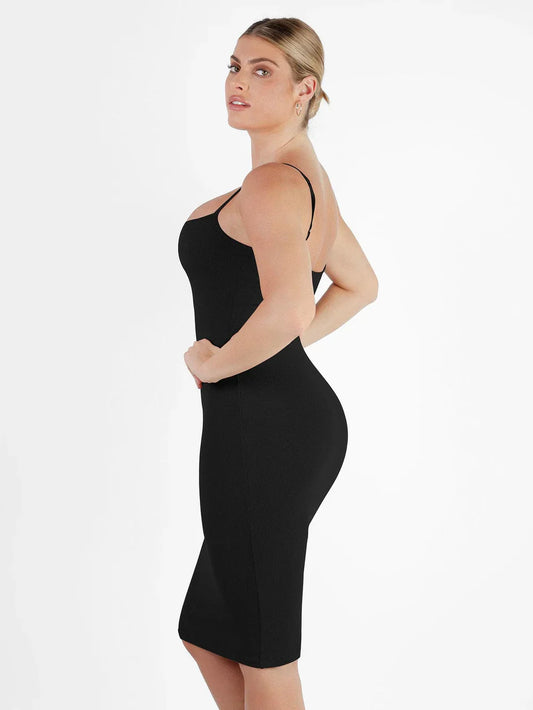 Slip Midi Shapewear Kleid