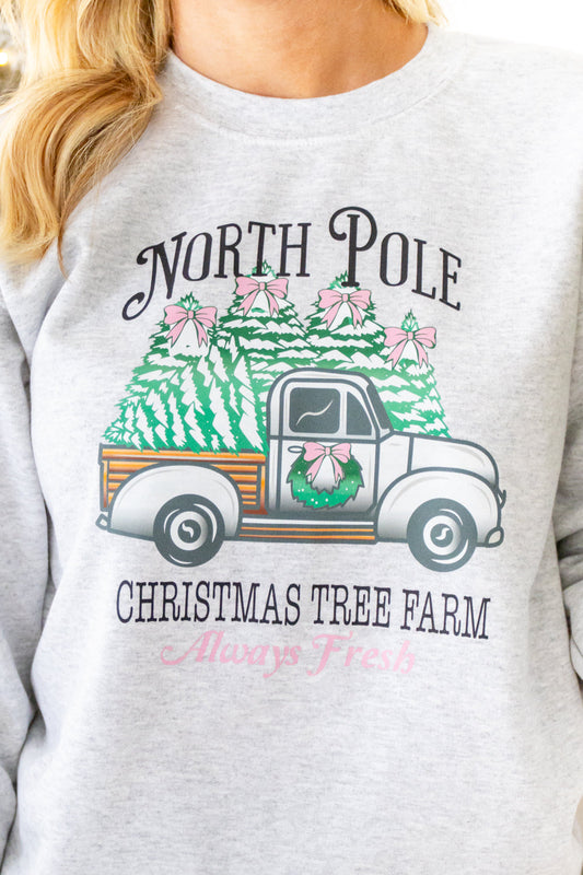 North Pole Tree Co. Graphic Sweatshirt