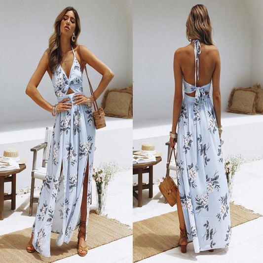 Langes Kleid Bohemian Chic