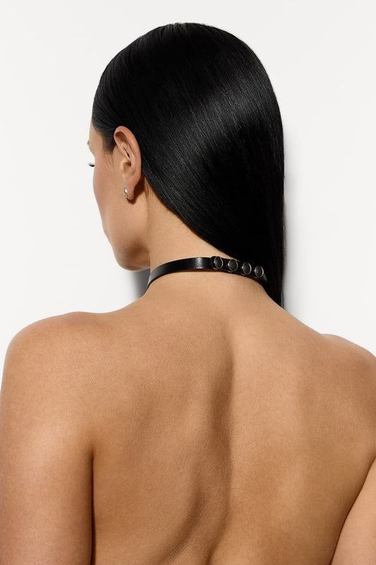 Alexia Leather Choker