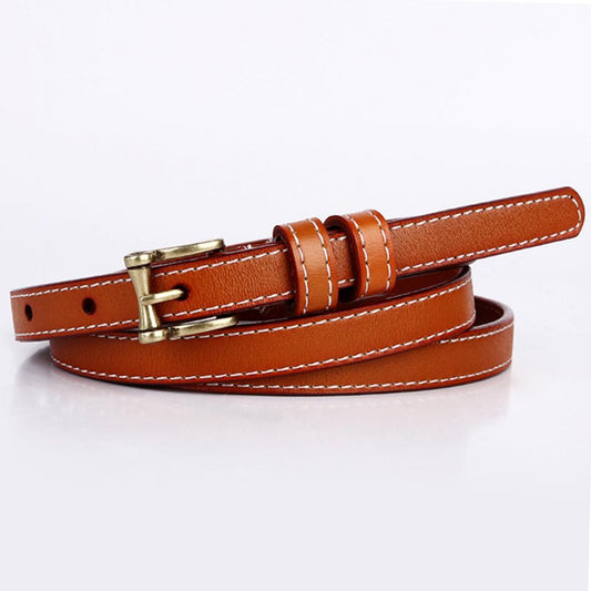 Caption This Cowskin Belt