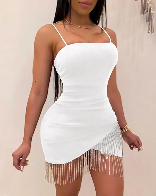 Mode Sexy Mini Bodycon Jurk voor Zomerfeesten