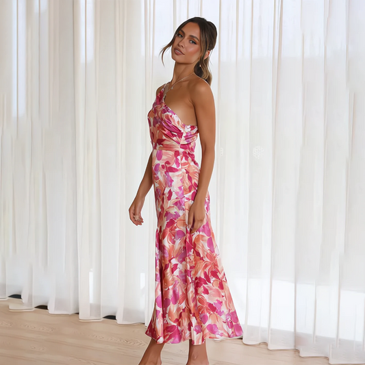 Modernes Blumen Kleid