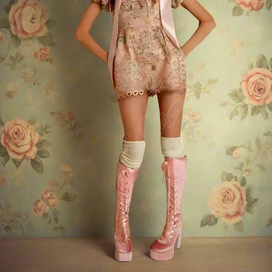 In A Beautiful Dream Knee-High Boots