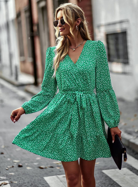 Sommerkleid mit Polka Dots