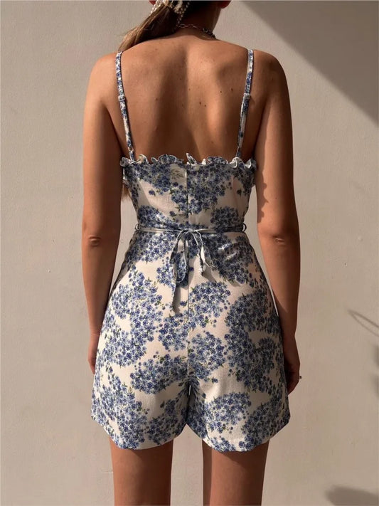 Crisp-Air Romance Rompers