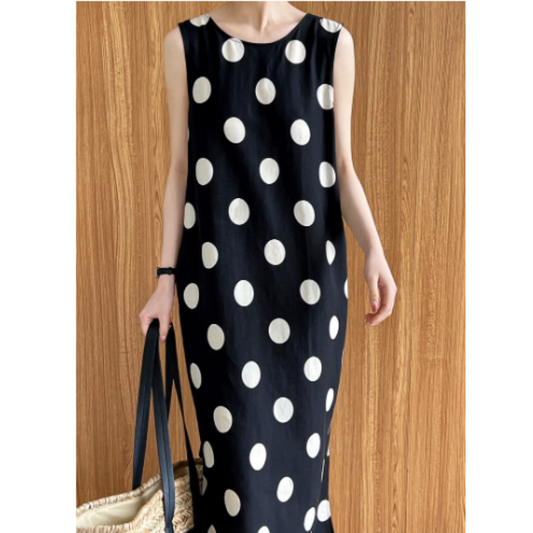 Süßes Minikleid mit Polka Dots für Damen