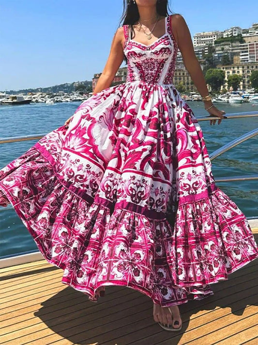 Schönes Boho Damen Kleid