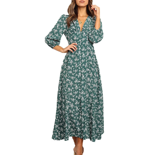 Bloemen Maxi Jurk