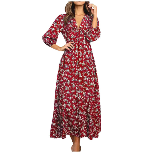 Bloemen Maxi Jurk