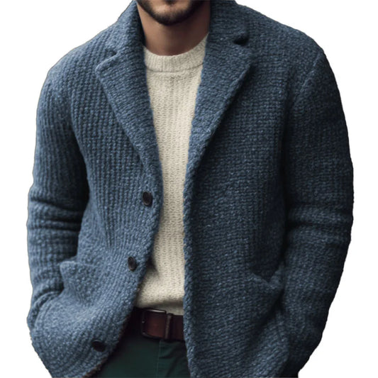 Elegante Herren-Strickjacke