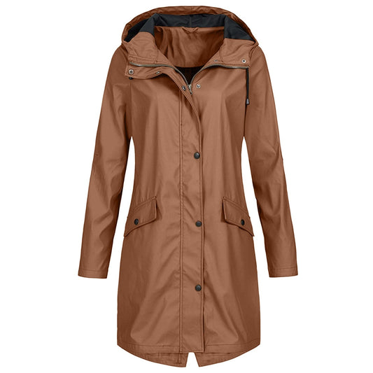 WinterWonders™ Stylische wasser- und winddichte Damenjacke