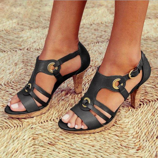 PU Leather Bohemian Style Sandal