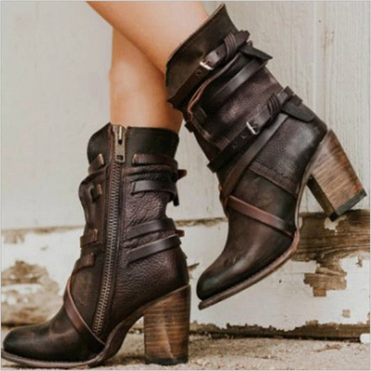 Eula® | Stylische Stiefel im Retro-Look