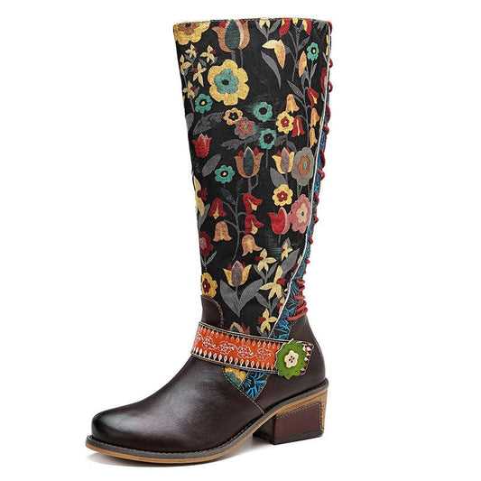 Retro Cowgirl Wellington Boots